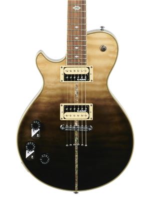Michael Kelly Patriot Instinct Bold Custom Collection Lefty Guitar Partial Eclipse Body View